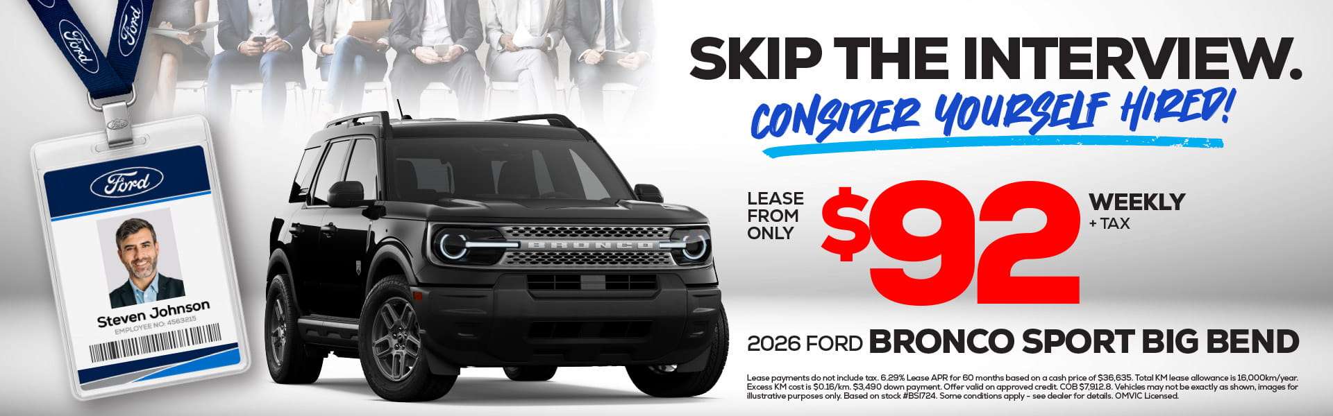 Ford Bronco Sport Employee Pricing